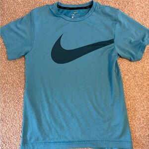 Nike Kids Teal Dri-FIT Short Sleeve Tee
